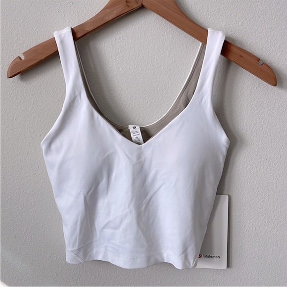 NWT Lululemon Align Tank White Size 6 - Picture 1 of 10